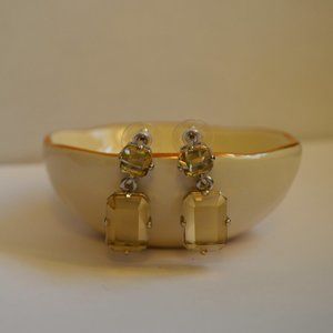 Costume Citrine Earrings